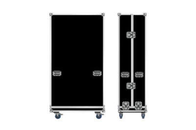 Bild von FTC-55A Flightcase mit Rollen                                                                       